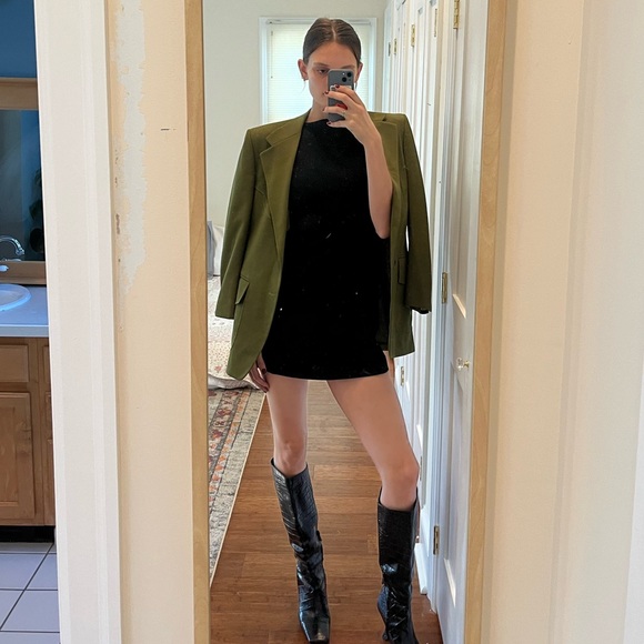 Vintage Gucci Green Blazer